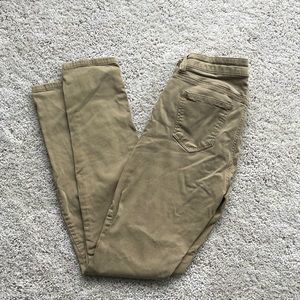 Khaki Skinny Pants